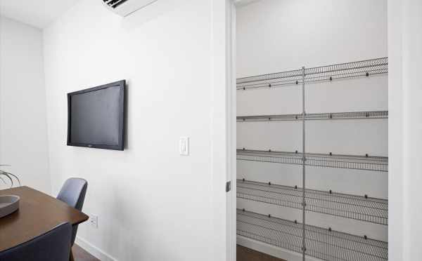 Pantry off the Dining Area at 6317C 9th Ave NE