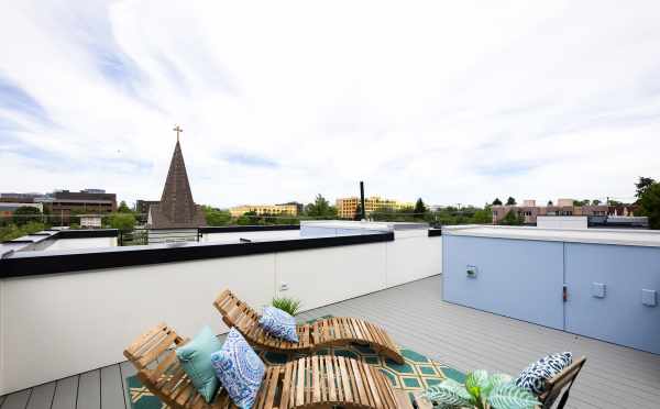 Roof Deck of One of The Wyn Townhomes