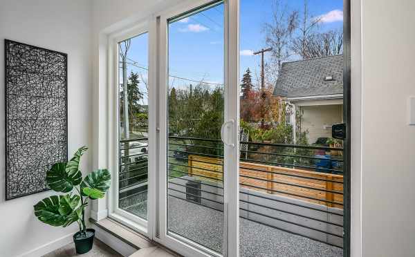 Deck off the Kitchen at 201B 23rd Ave E