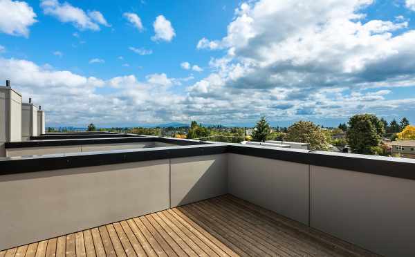 Roof Deck Views at One of the Avani Townhomes