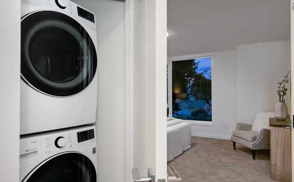 Washer and Dryer at 7053 9th Ave NE, One of the Clio Townhomes