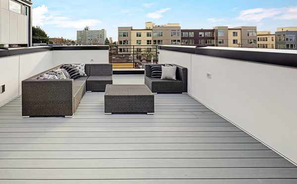 Roof Deck at 7219 5th Ave NE in Verde Towns 3