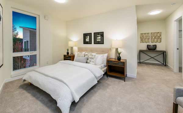 View from the Owner's Suite to the Bath at 10447 Alderbrook Pl NW, One of the Hyacinth Homes in the Flora Collection