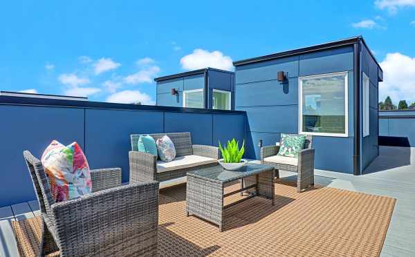 Rooftop Deck at the Lifa East Townhomes