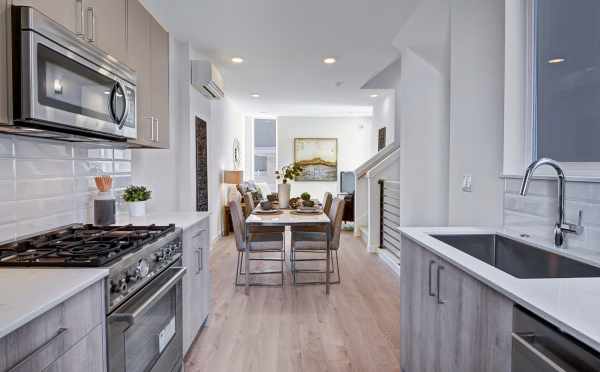 View from the Kitchen to the Dining Room