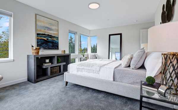 Master Bedroom in One of the Homes at Piccadilly Point in Kirkland Highlands