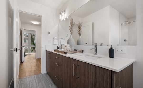 Owner's Suite Bathroom at 1105F 14th Ave