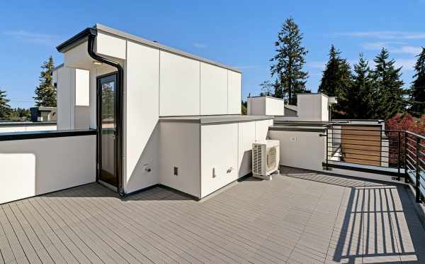 Rooftop Deck at 14339E Stone Ave N, One of the Maya Townhomes