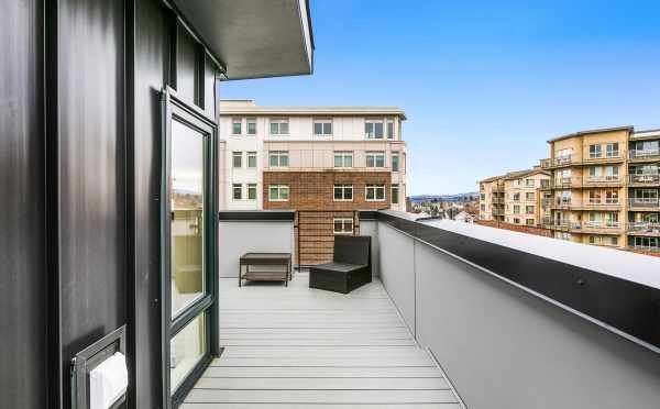 Roof Deck at 109A 22nd Ave E, One of the Thalia Townhomes by Isola Homes