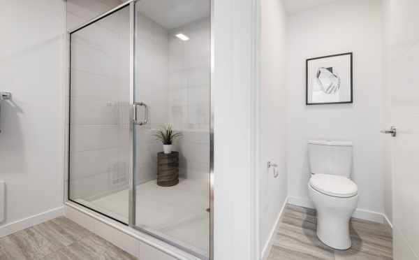 Shower in the Owner's Suite Bathroom at 8569 Mary Ave NW