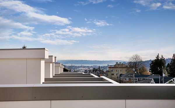 View from the Rooftop Deck of 7530B 15th Ave NW, Live-Work Unit in Talta Ballard