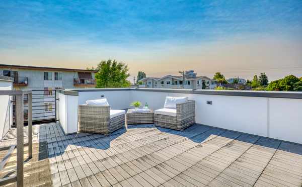 Roof Deck at 8505 16th Ave NW, One of the Alina Townhomes in Crown Hill