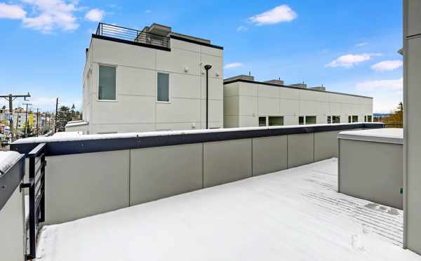 Rooftop Deck at One of the Avani Townhomes in Central District