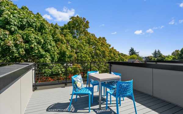 Roof Deck at 212E 18th Ave