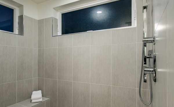 Shower in the Owner's Suite Bath at 10447 Alderbrook Pl NW, One of the Hyacinth Homes in the Flora Collection