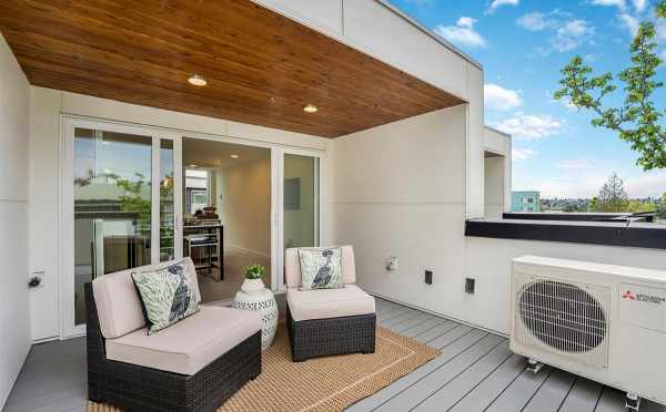 Deck Off the Fourth-Floor Bonus Room at 449 NE 73rd St