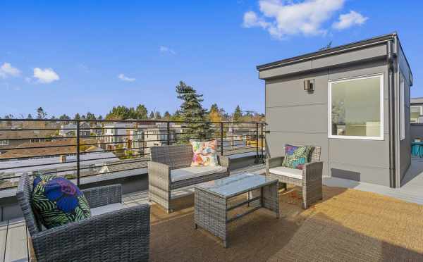 Rooftop Deck on at One of the Lifa West Townhomes