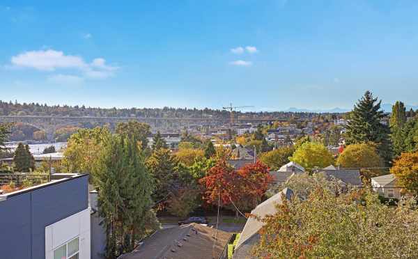 View Looking West from the Roof Deck at 3539 Wallingford Ave N