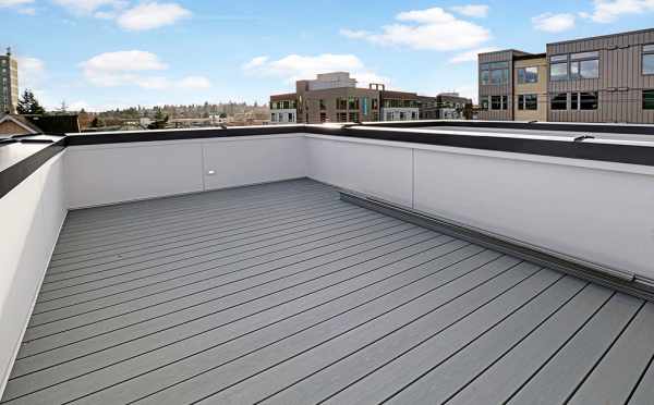 Roof Deck at 500C NE 71st St by Isola Hoems