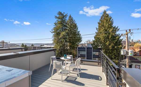 Roof Deck at 224 18th Ave in the Cabochon Collection