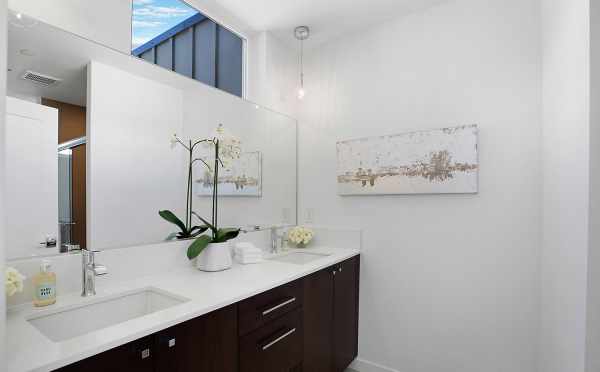 Dual Vanities in the Master Bathroom