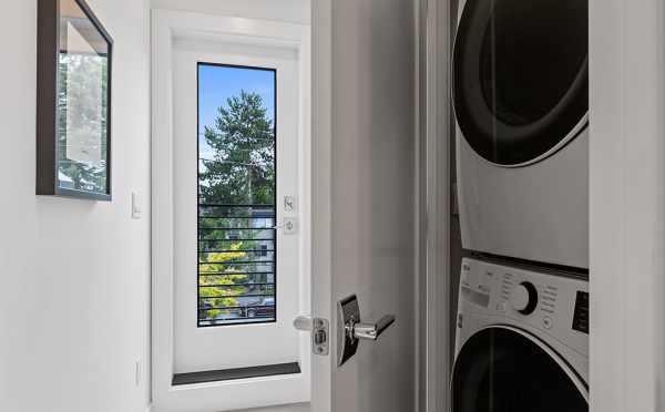 Stackable Washer and Dryer at 6415 14th Ave NW, One of the Oleana Townhomes