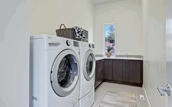 Laundry Room in One of the Homes in Sheffield Park