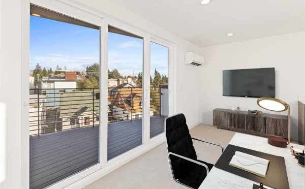 Deck off the Fourth Floor Bonus Room at 7213 5th Ave NE in Verde Towns 3