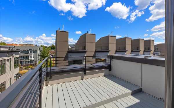 Roof Deck at 6313C 9th Ave NE