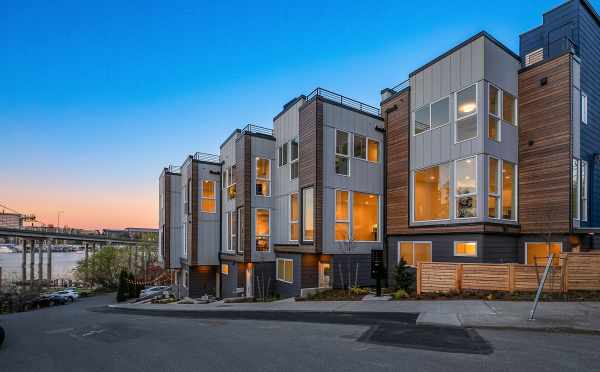 Exterior View of the Baymont Townhomes