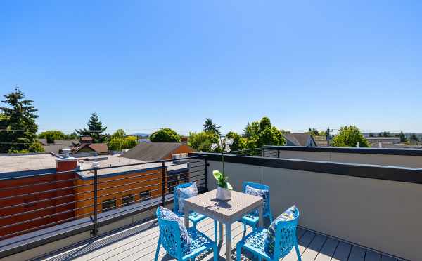 Rooftop Deck at 212B 18th Ave