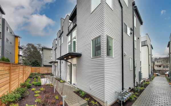 Walkway in Front of 8551 Midvale Ave N, the Fattorini Flats Townhomes