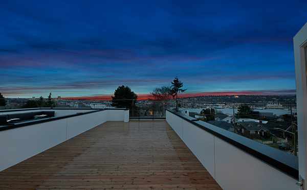 View from the Roof Deck at 2133 Dexter Ave N