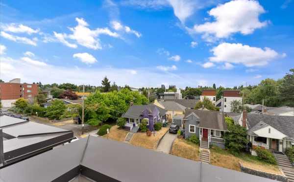 View Looking South from the Roof Deck of 820 NE 63rd St at Zenith Towns South