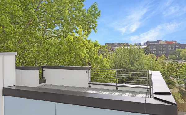 View from the Rooftop Deck at 1724B 11th Ave, One of the Wyn on 11th Townhomes