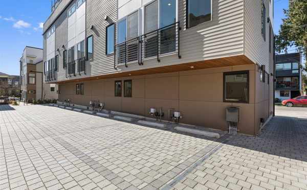 Parking Area Between the Buildings of the Cabochon Collection in the Central District