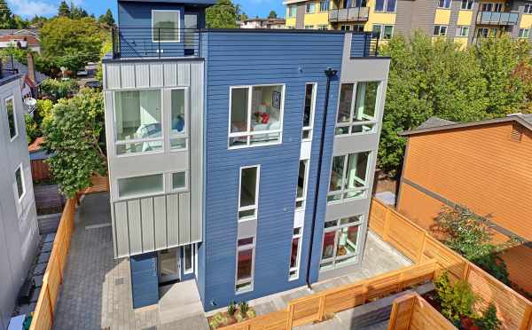 Aerial View of the Single-Family Home at Lifa East