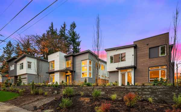 View of Sheffield Park Homes Along NE 112th Street