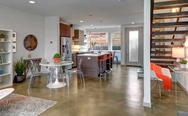 Morgan 5.2 by Isola Homes, Modern Townhomes, Modern, Modern Builder