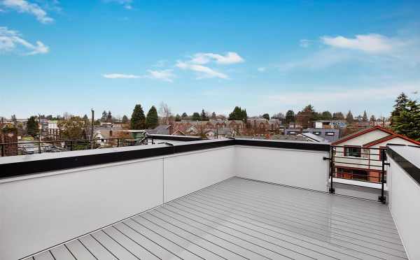 Roof Deck at 809B N 47th St of Sunstone at Fremont