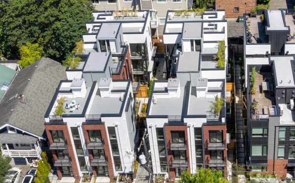 Aerial View of Core 6.1 and Core 6.2 in Capitol Hill