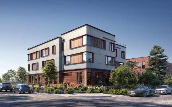 Rendering of the Reflections Townhomes Coming Soon to the Capitol Hill Neighborhood of Seattle