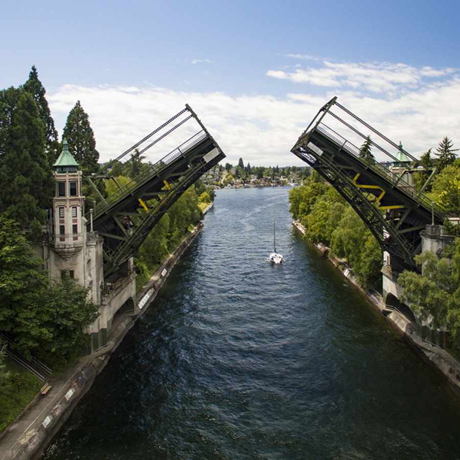 Montlake Bridge in Seattle