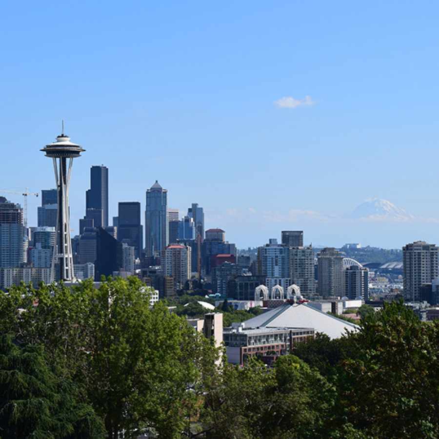 View of Seattle from Queen Anne's Kerry Park